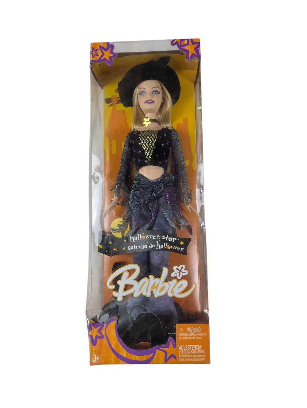 Barbie Halloween Star Witch Doll 2005 New in Box